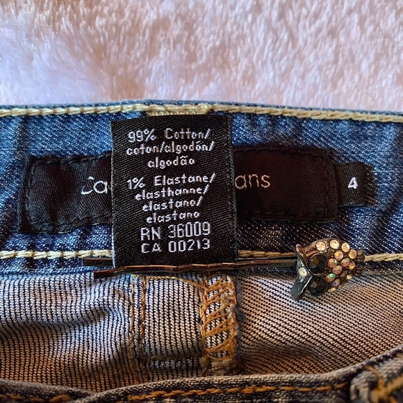 Calvin Klein Jeans Mid Rise Dark Blue Women’s Size 4 Clearance - Picture 10 of 10